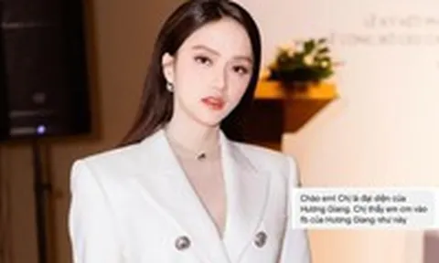 Xuất hiện người tự nhận là đại diện Hương Giang liên hệ từng antifan